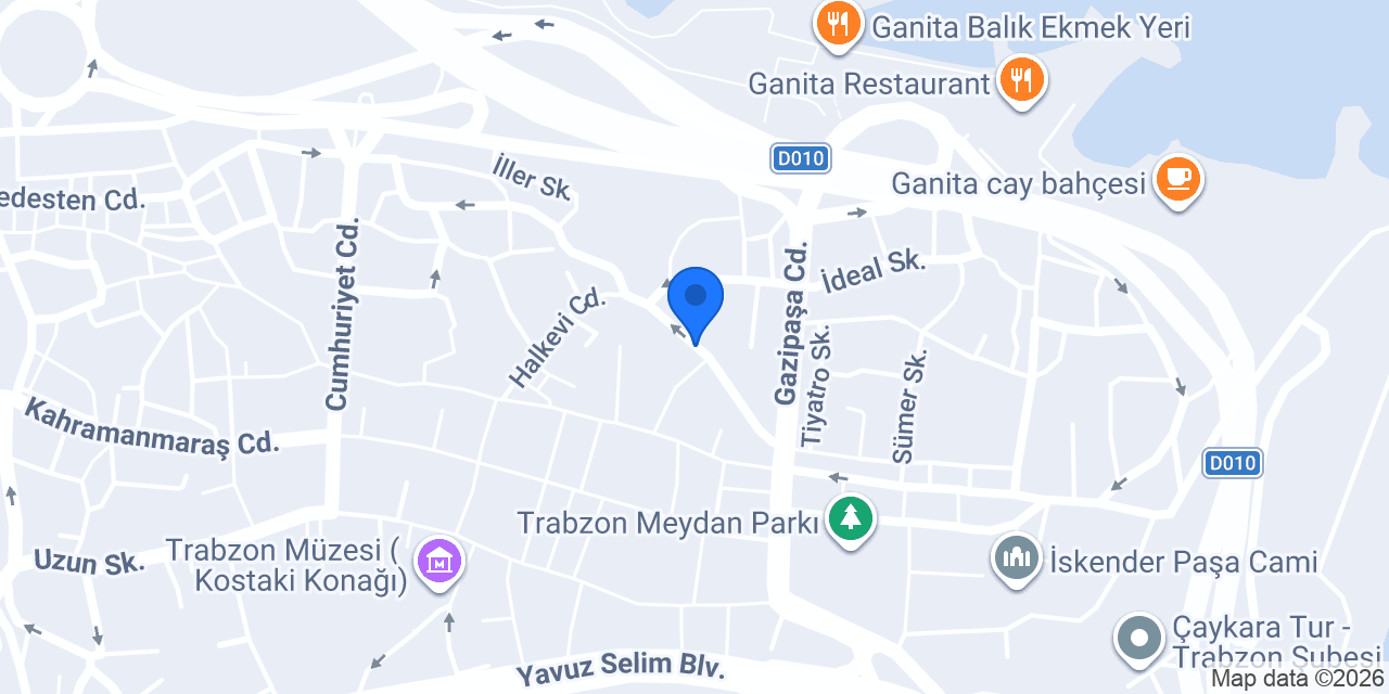 VitrA - Artema - İntema - Sayitoğlu Yapı konumu
