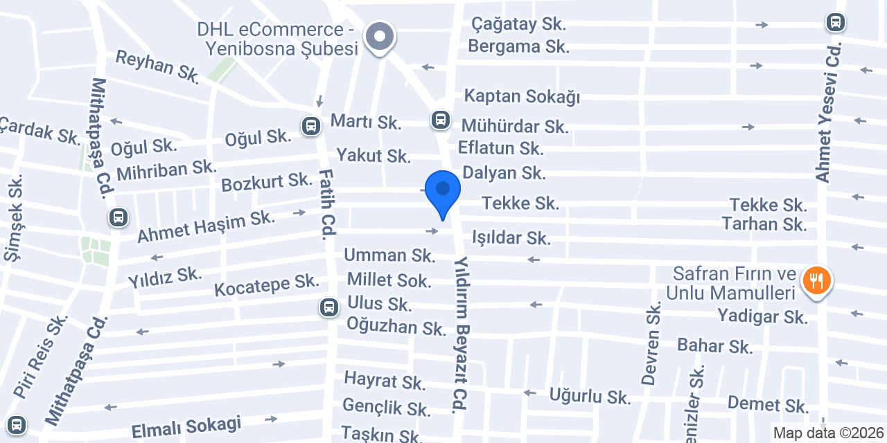 Taşkın Elektrik konumu