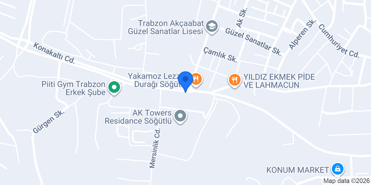 Crakers Pizza Söğütlü konumu