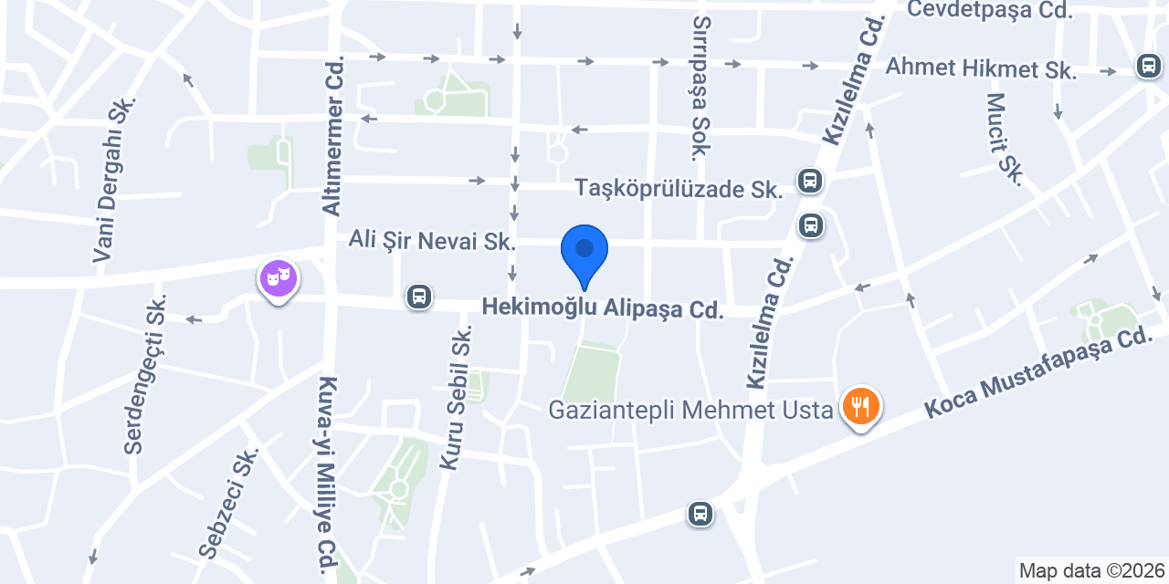PTT Cerrahpaşa konumu