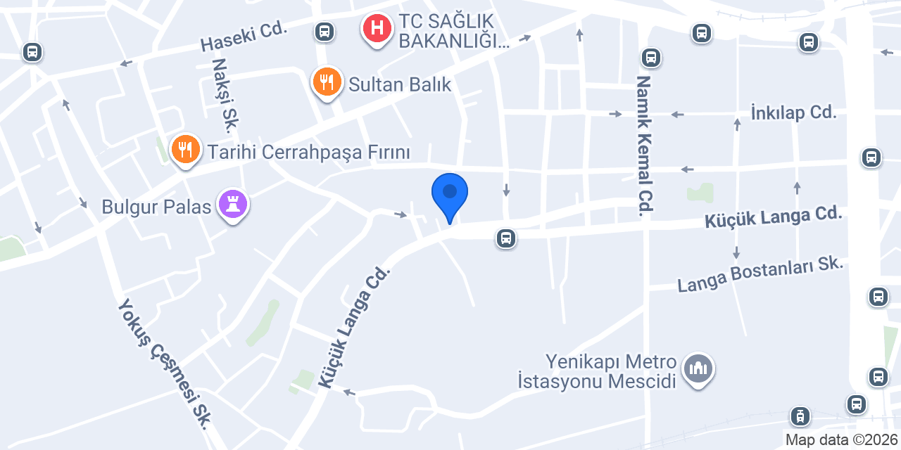 Yüksel İstanbul Yenikapı Hotel konumu