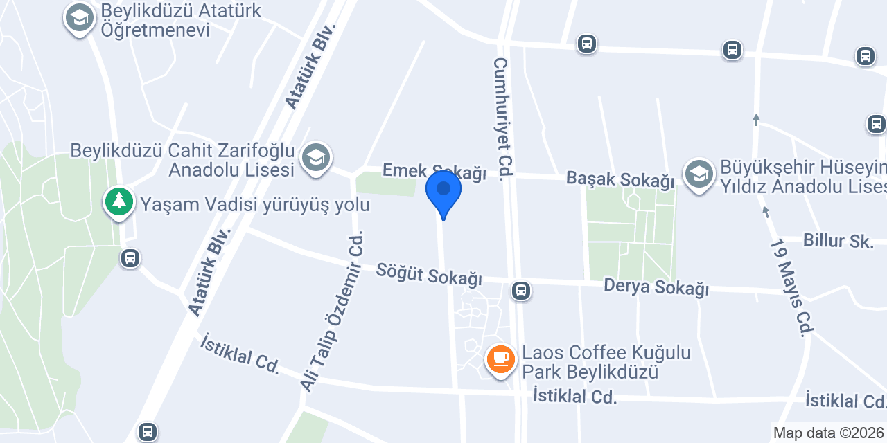 Hati Takı konumu