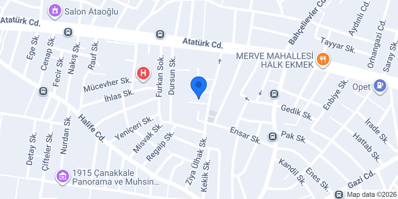Teksan Pano konumu