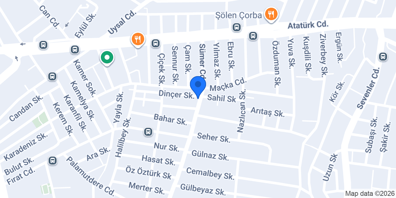 Sipahiler Yapı Malzemeleri konumu