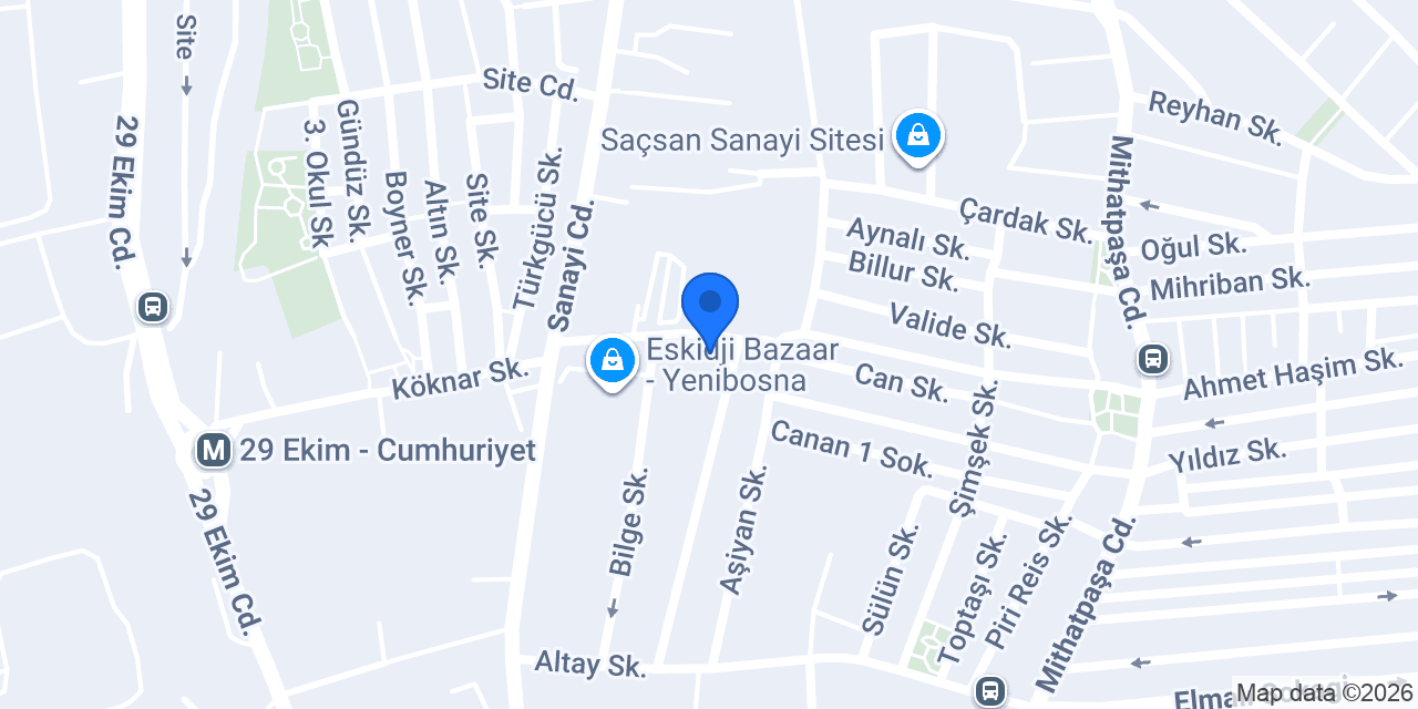 MARKAS GİYİM konumu