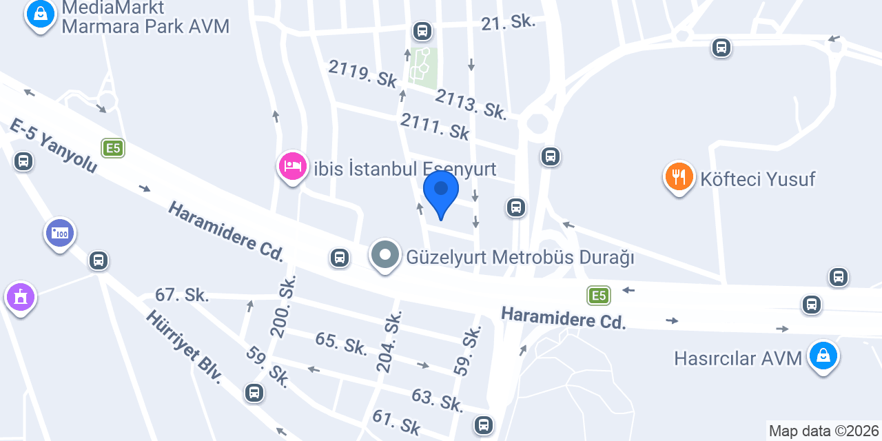 Halil Çelik Erkek Kuaförü konumu