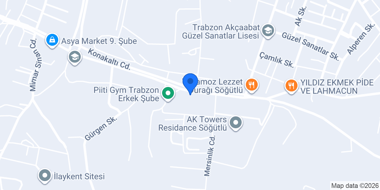 Söğütlü İlkokulu konumu
