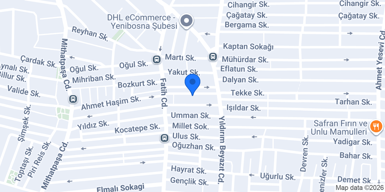 BABA CAR RENTAL konumu