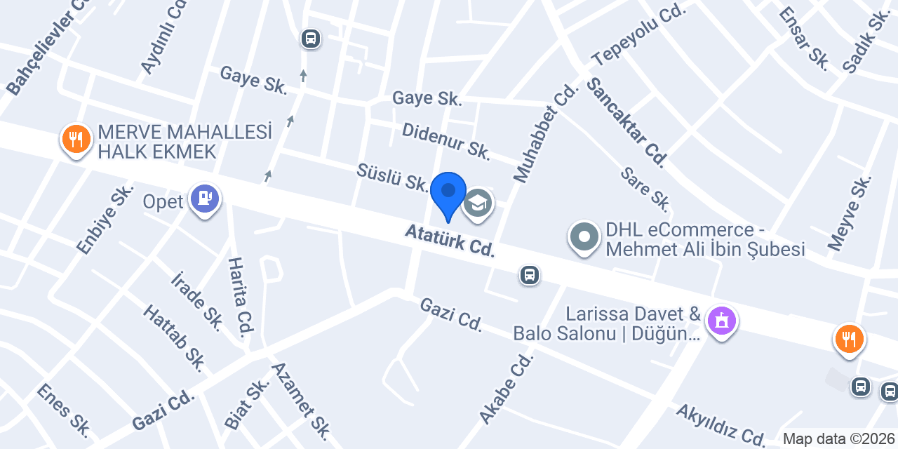 Akansu İnşaat konumu