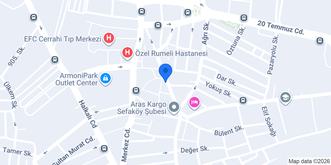 Timurlenk cam Sefaköy konumu