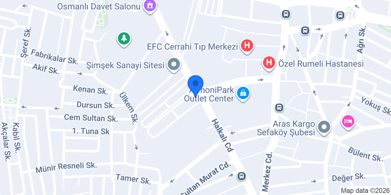 İstanbul Çelik Kapı konumu