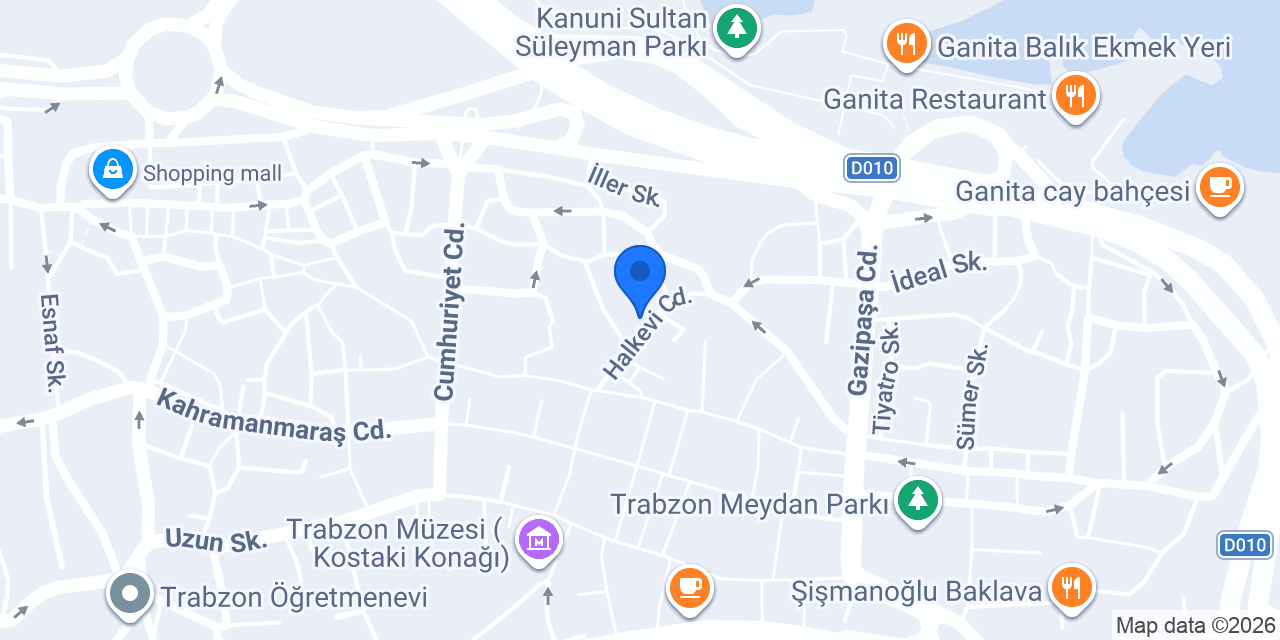 Dolunay Hamburger konumu