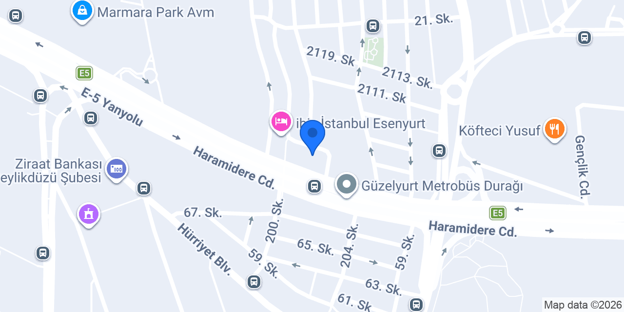 DHL eCommerce - Güzelyurt Şubesi konumu