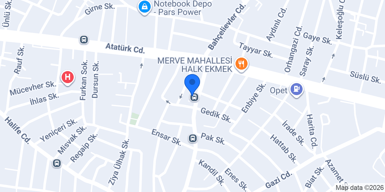 Çapan Eczanesi konumu