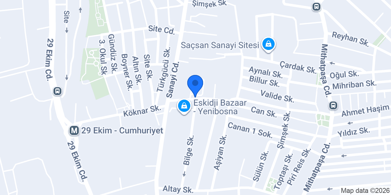Doğa Mobilya konumu