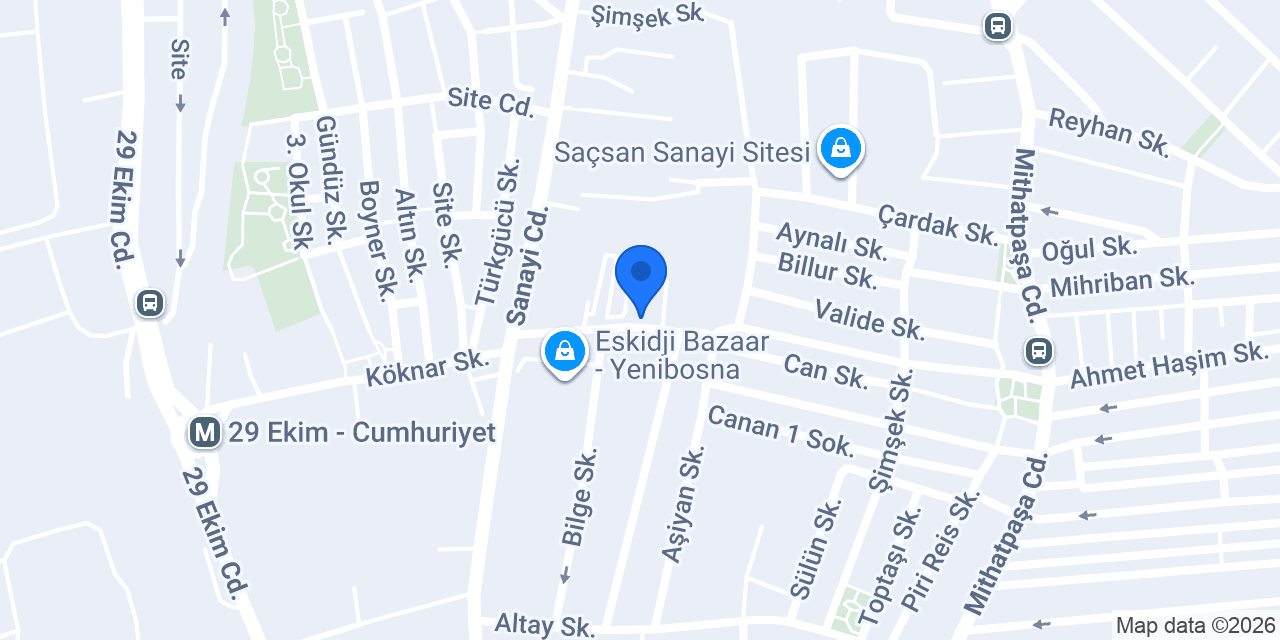 Suriye Kargo konumu