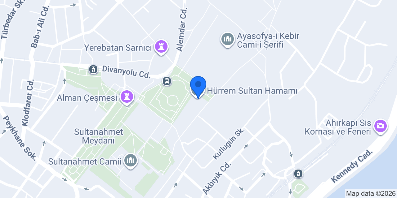 PTT Sultanahmet Ayasofya konumu