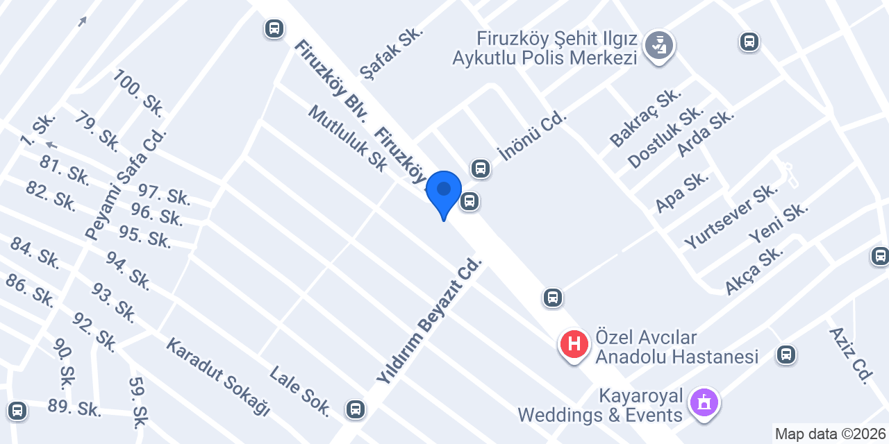 Güner Auto konumu