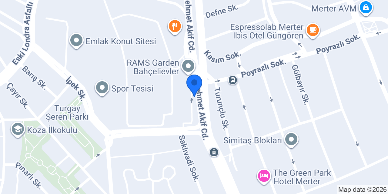 Cadı’nın Evi İstanbul Rams Bahçelievler konumu