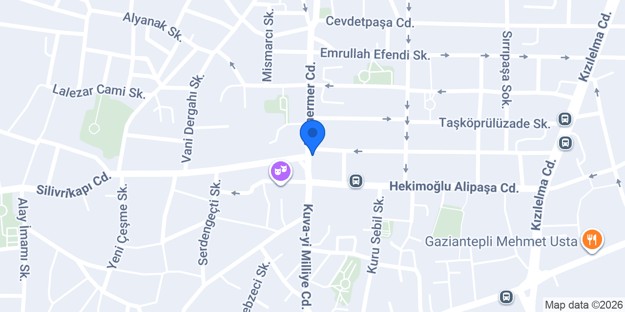 İnci Pastanesi konumu
