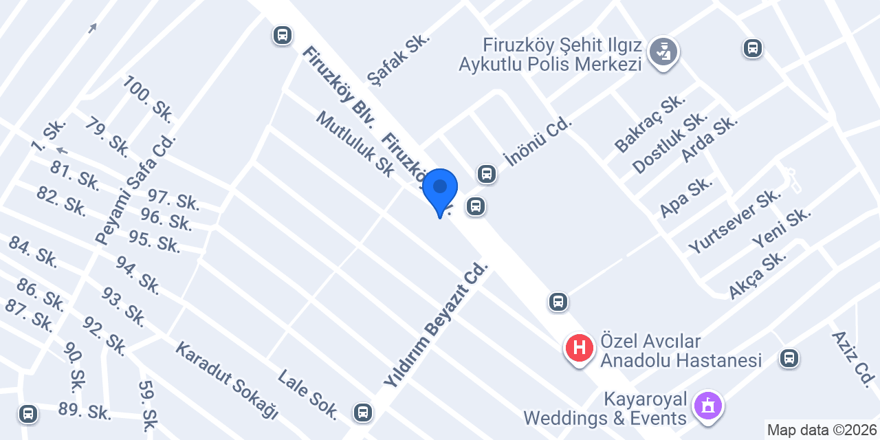 Gökcan Sürücü Kursu Parseller konumu