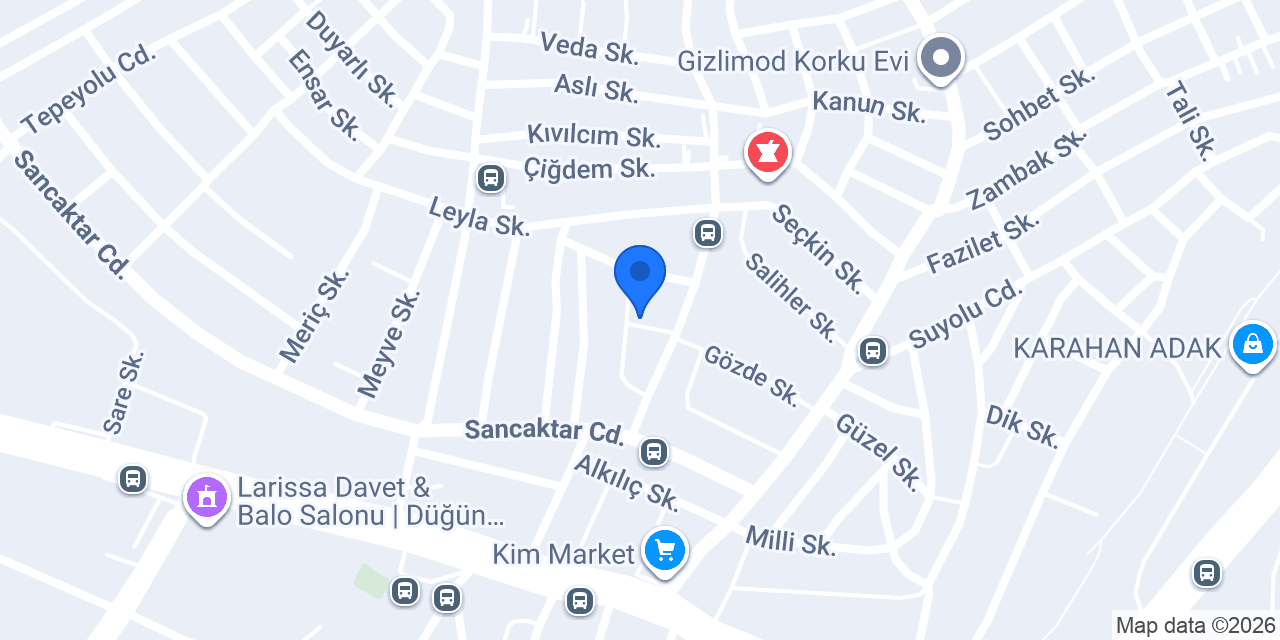 Masalar Arası Paneller konumu