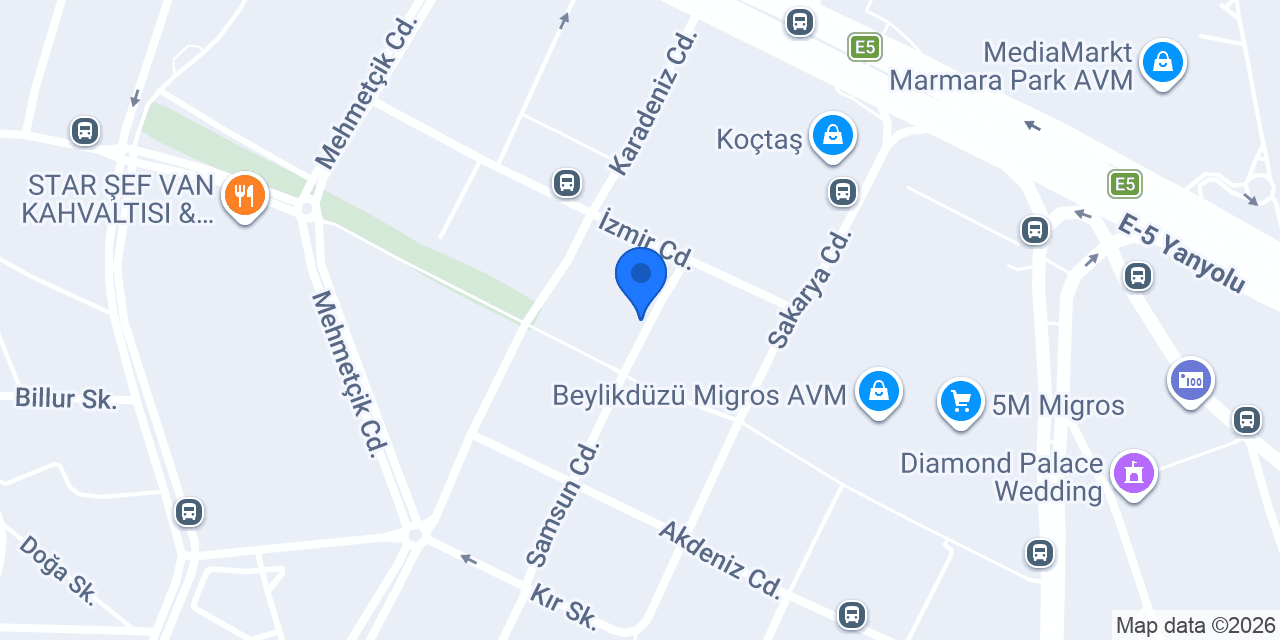 Alfa Koç Akademi konumu