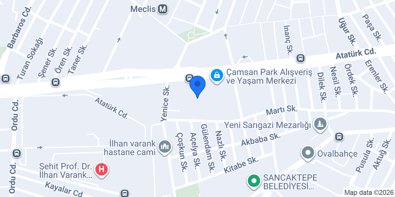 Addis Ababa Sancaktepe konumu