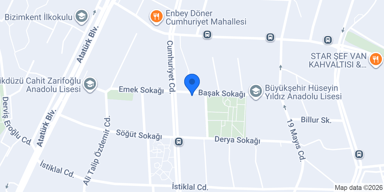 BEYLİK ISI TESİSAT konumu