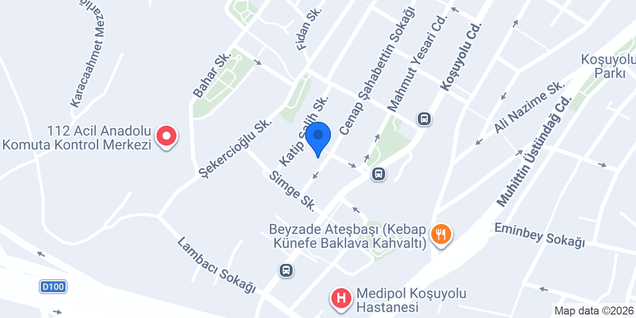 Uzm. Dr. Çağdaş Yokuşoğlu konumu