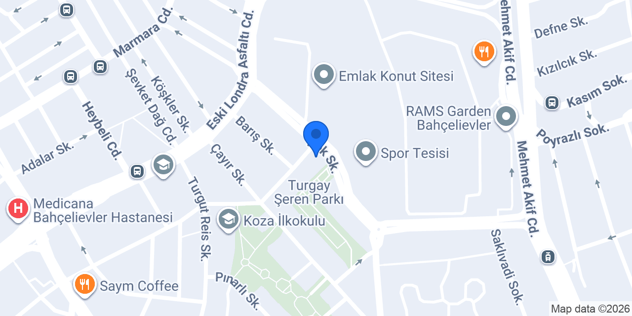 Deniz Gezgin Kuaför konumu