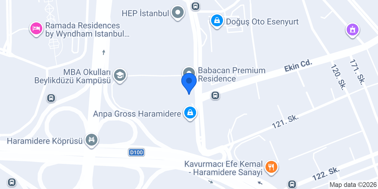 Büyükçekmece 20.Noter konumu