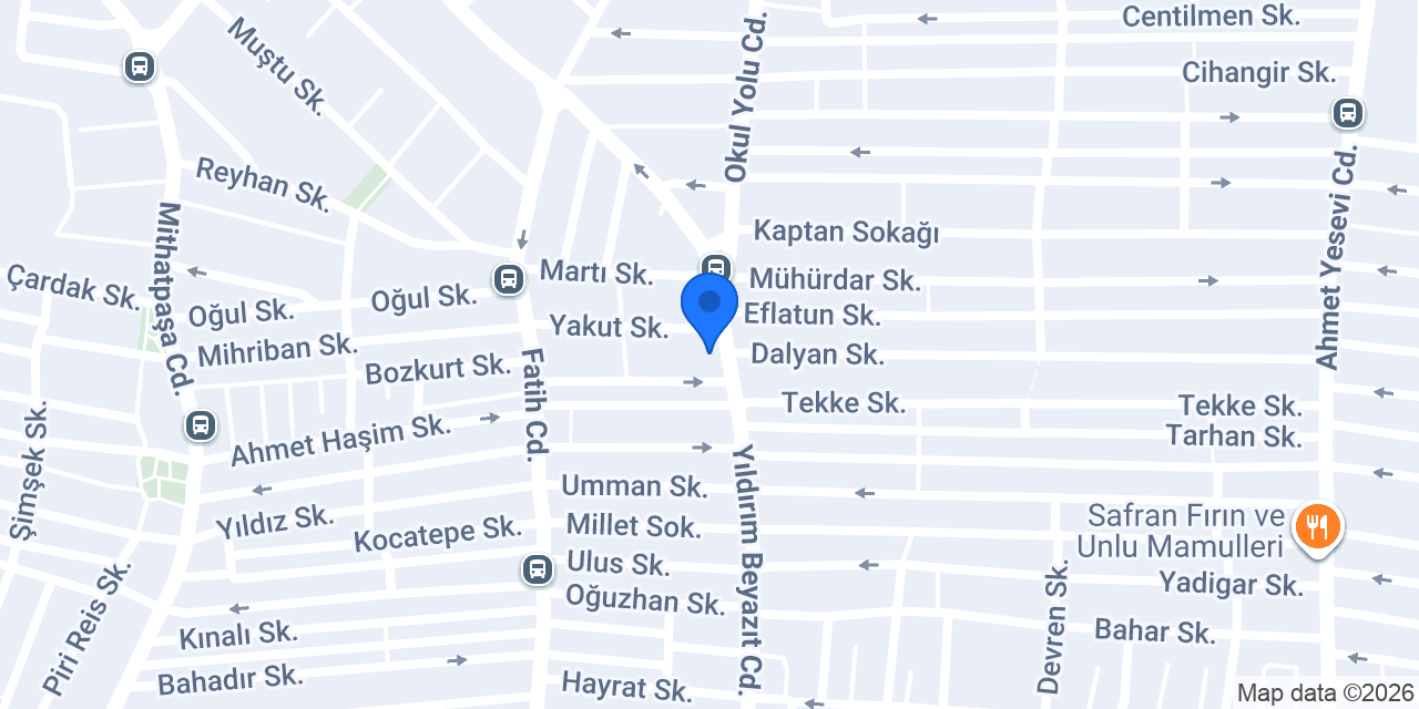 Aloğlu Unlu Mamulleri konumu