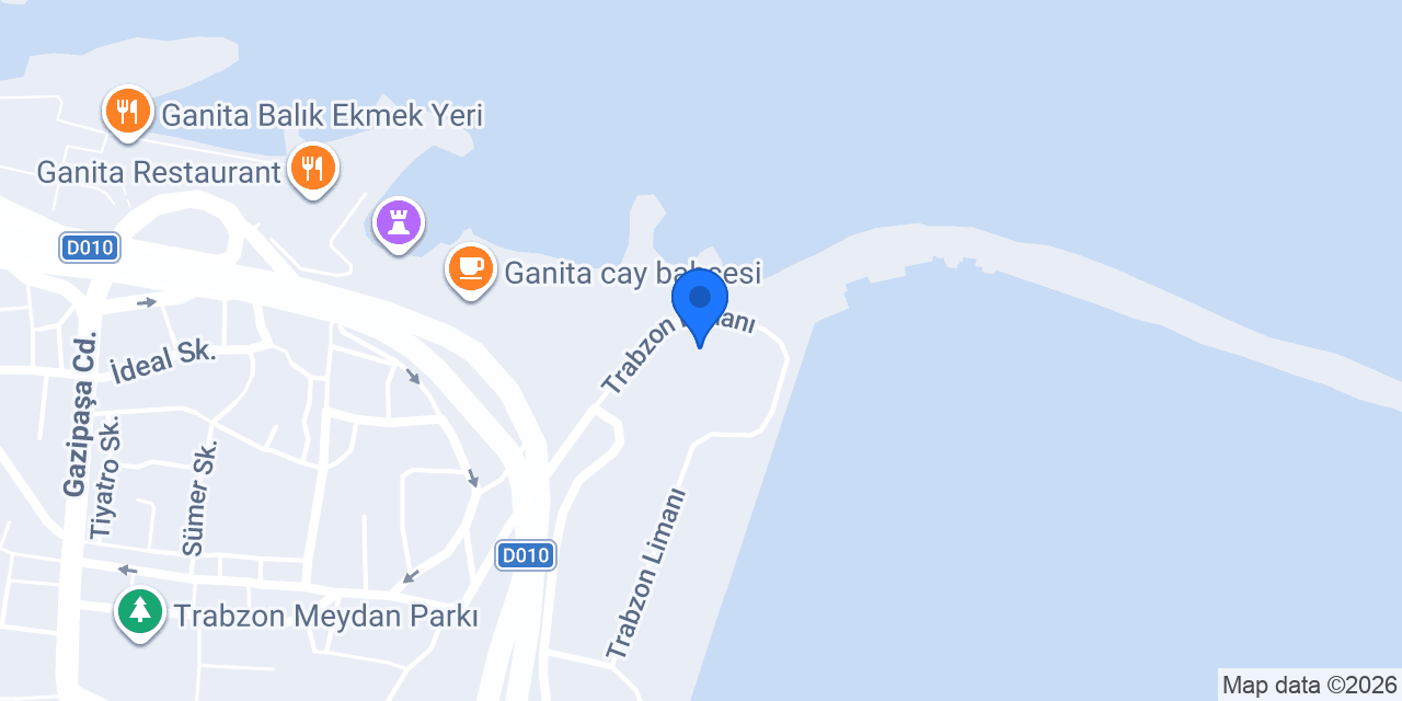 Trabzon Liman Cami konumu