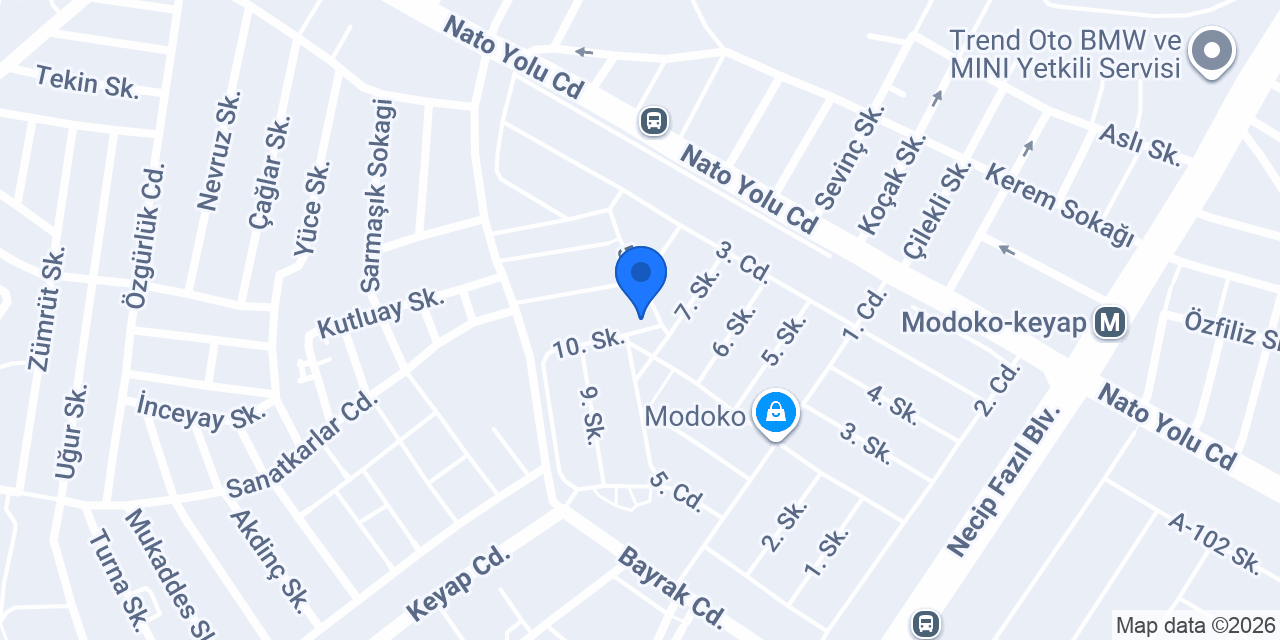 Engince Mobilya Modoko 2 konumu
