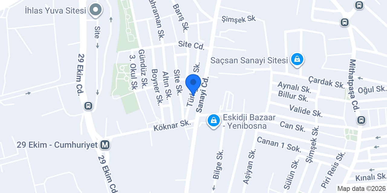 AF YAPI İnşaat San. ve Tic.Ltd. Şti. konumu