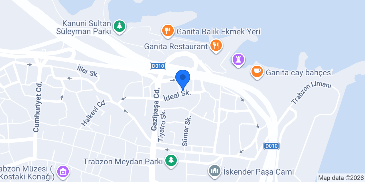 Zeytindalı Otel konumu