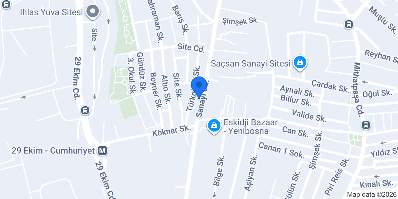 Namlı Sarıyer Börekcisi konumu