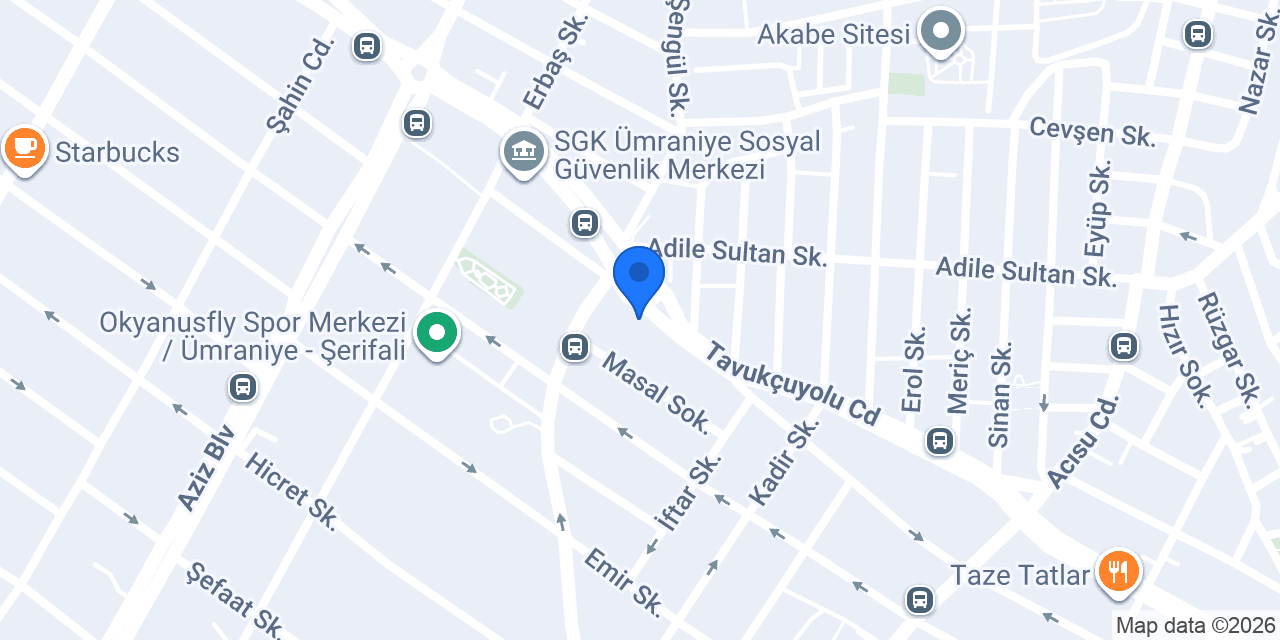 Ömüroğlu Mobilya konumu