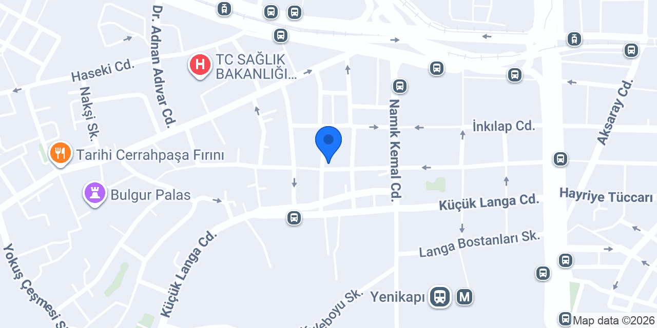 Bilican Saray Restoran konumu