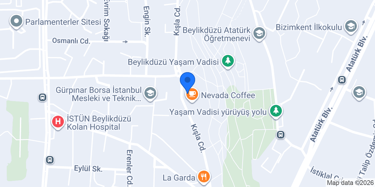 Defne Restoran konumu