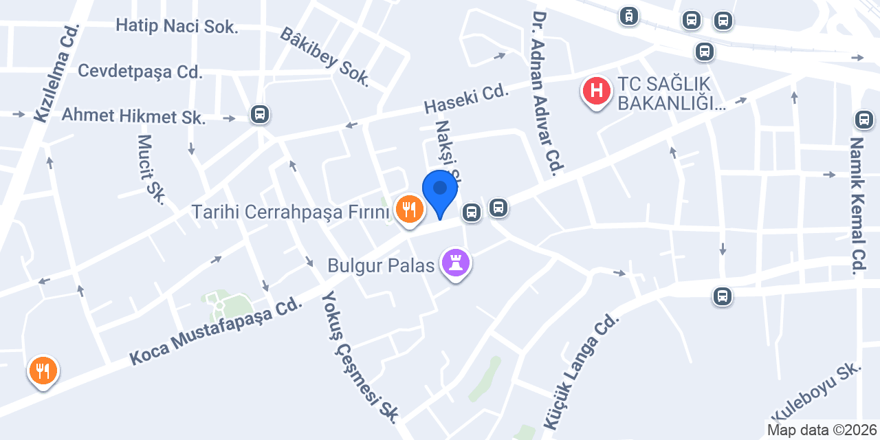 Tarihi Parlar Fırını konumu