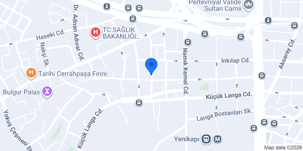 Saram Sağlık Kabini konumu