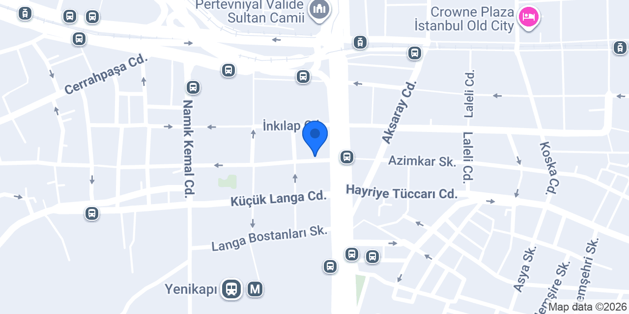 Kılıçarslan Hukuk Bürosu konumu