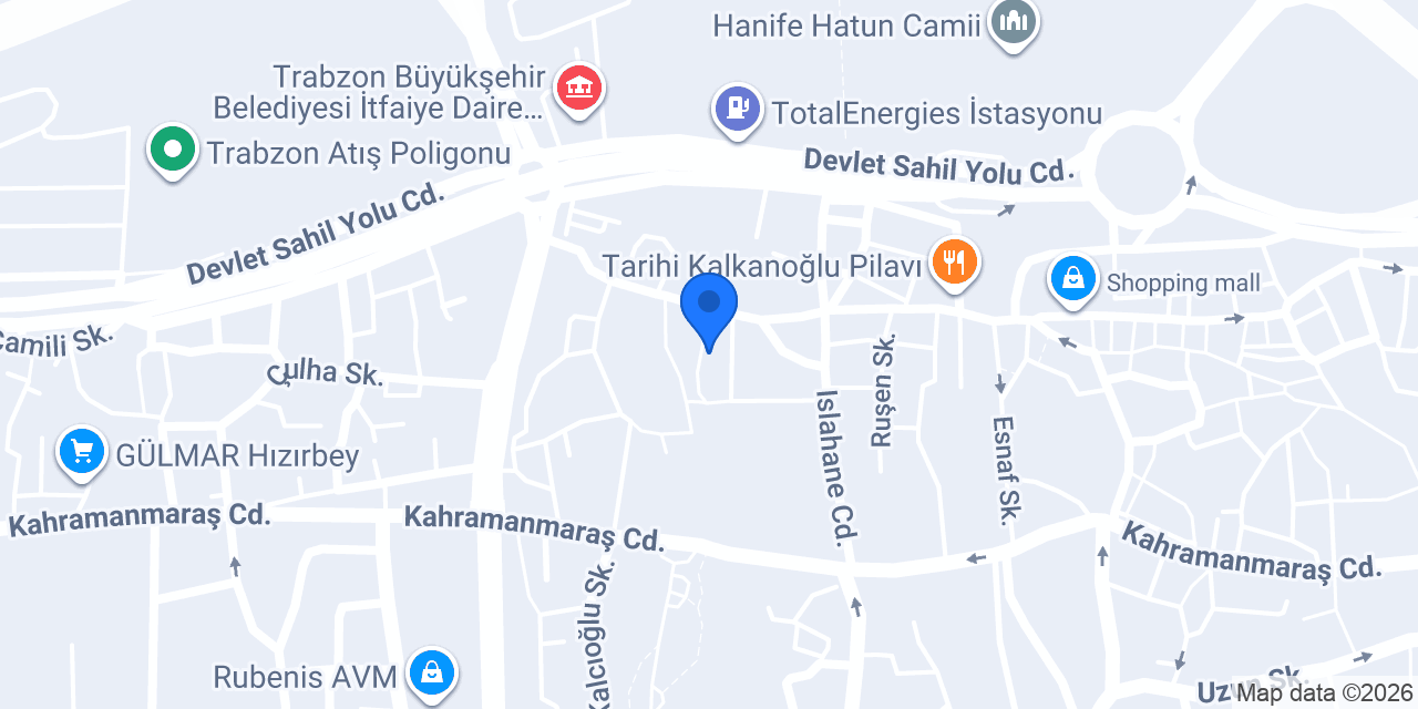 Mavi Veteriner Kliniği konumu