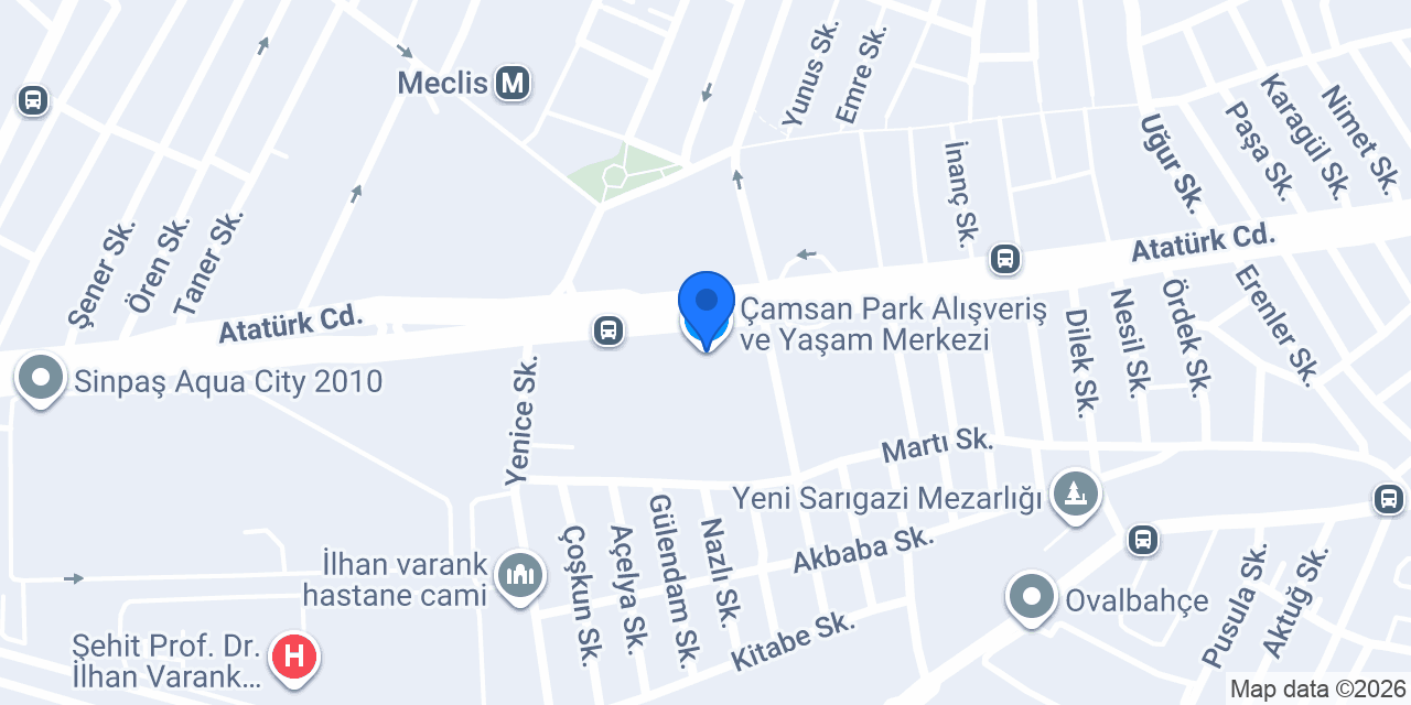 Değirmen Pasta Cafe & Restaurant konumu
