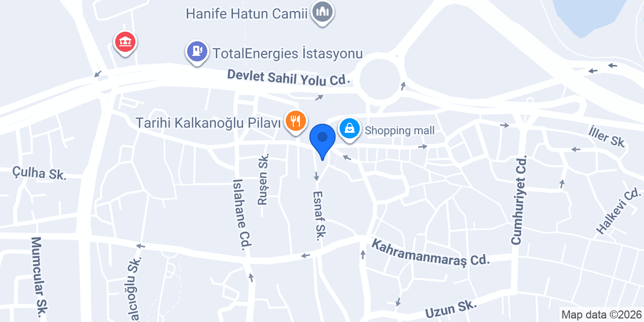 Kefeli Ticaret konumu