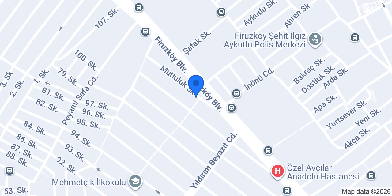 Nadaroğlu İnşaat konumu