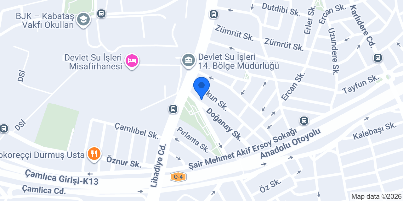 LİBADİYE KIRTASİYE konumu