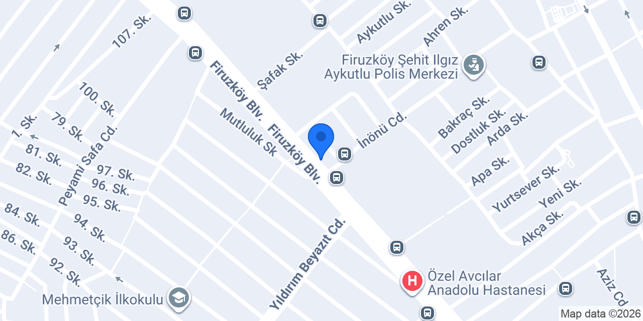 Bien seramik METE YAPI konumu